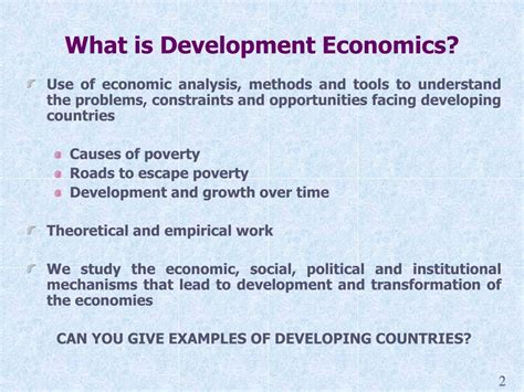  Development Economics: A Global Perspective – An Exploration Through a Kaleidoscope of Economies