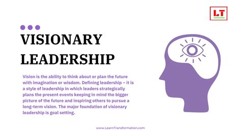  Visionary Leadership: Creating Tomorrows Future Today –  A Tapestry of Innovation and Strategic Prowess